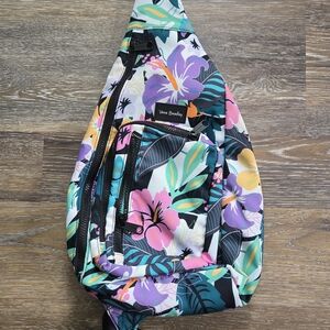 Vera Bradley Tropical Floral Sling Bag
